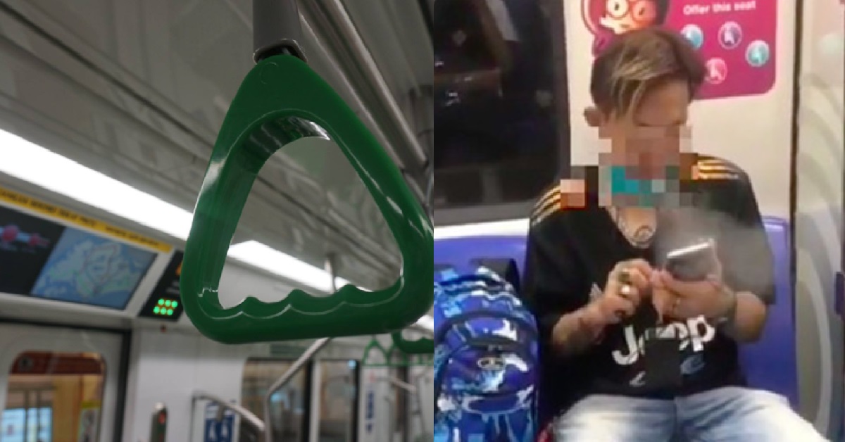 POLICE REPORT FILED BY SMRT AGAINST UNCLE WHO VAPED IN MRT