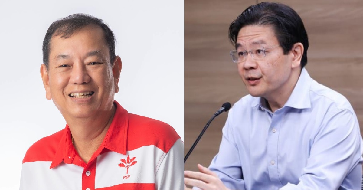 PSP CONGRATULATES LAWRENCE WONG ON BEING NAMED LEADER OF 4G TEAM