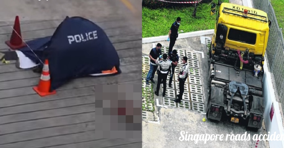 WORKER KILLED AFTER PRIME MOVER RUNS OVER HIM IN FREAK ACCIDENT @ YISHUN