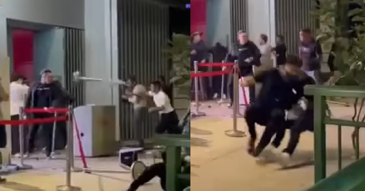 FIVE MEN ARRESTED FOR RIOTING AFTER HUGE FIGHT OUTSIDE CLUB
