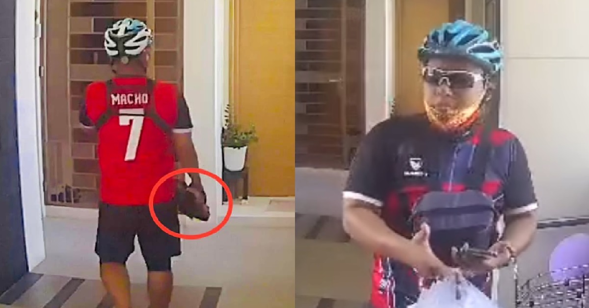 FOODPANDA RIDER ALLEGEDLY STOLE SHOES FROM RESIDENT’S HOME