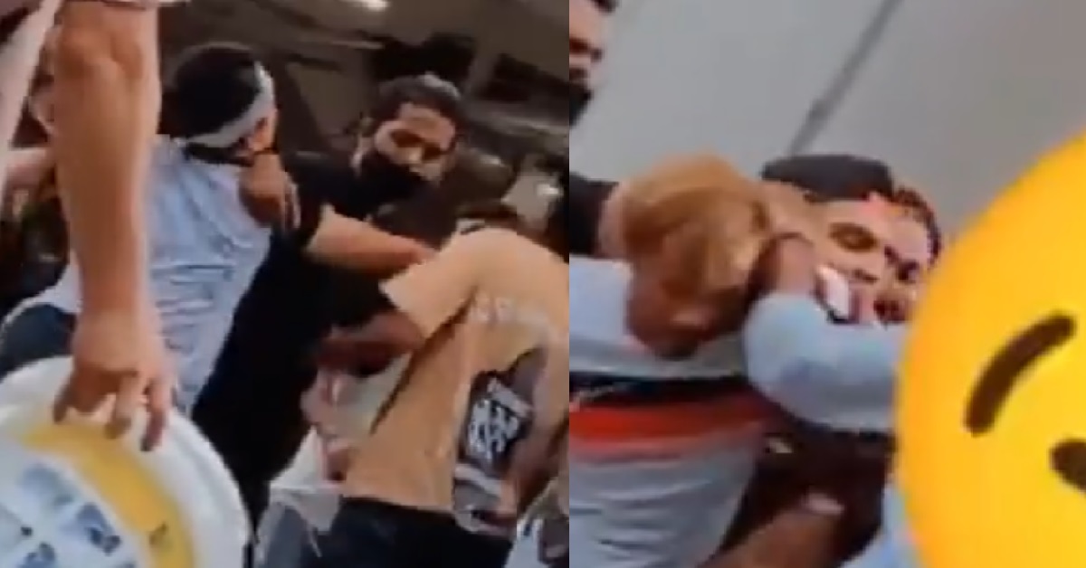 ANOTHER FIGHT AT PAYA LEBAR, GUY KENA ONE TIGHT SLAP TO THE FACE