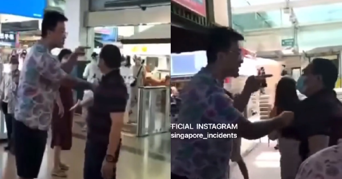 PRC MAN GRABS FOREIGNER, ACCUSES HIM OF SECRETLY FILMING OTHERS