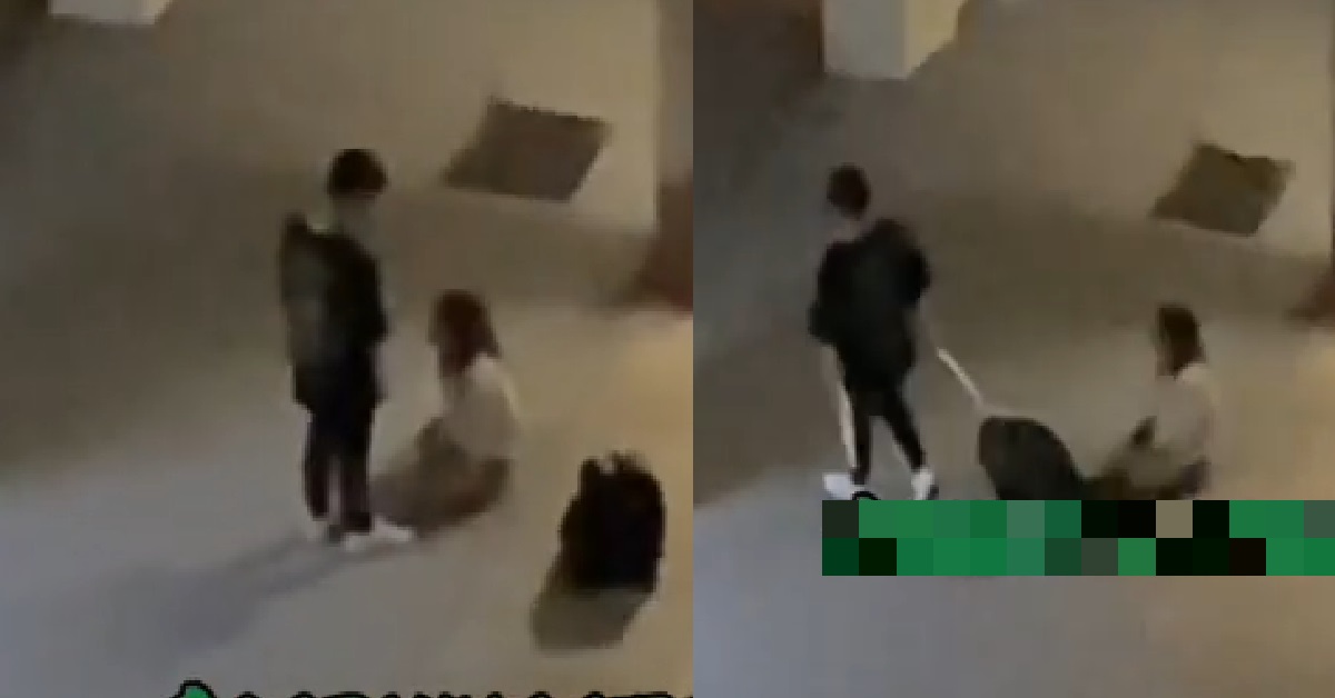 XMM KNEEL DOWN BEG BOYFRIEND TO STAY, BUT HE TAKES LUGGAGE & LEAVES