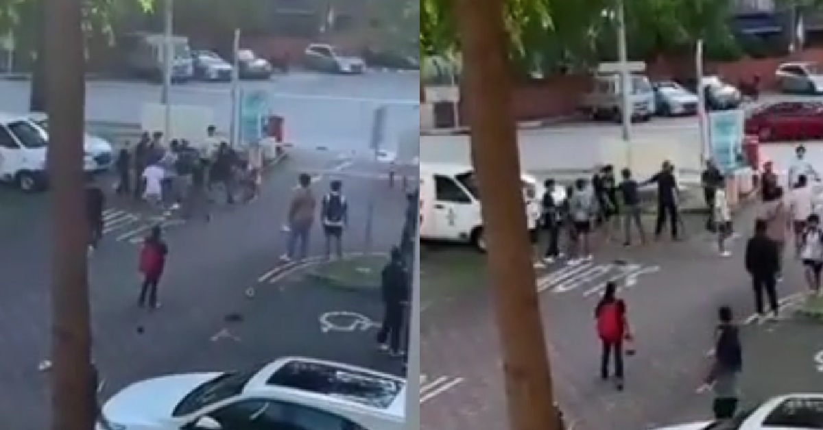 YPS FIGHTING OUTSIDE STADIUM AFTER LOSING INTER-SCHOOL SOCCER MATCH