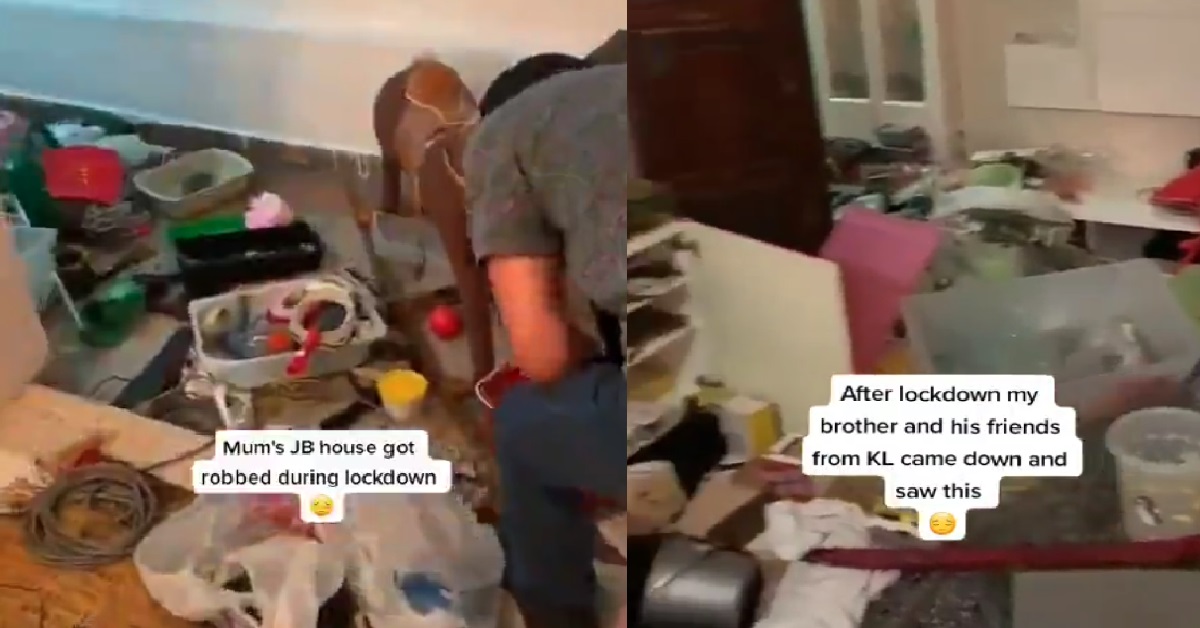 S’POREAN HOUSE GOT ROBBED IN BUKIT INDAH JOHOR AFTER LOCKDOWN