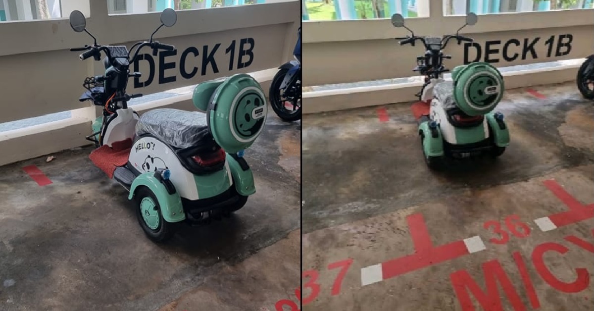 PMA RIDER PARKS PMA AT MOTORCYCLE SEASON PARKING LOT, NETIZEN NOT HAPPY