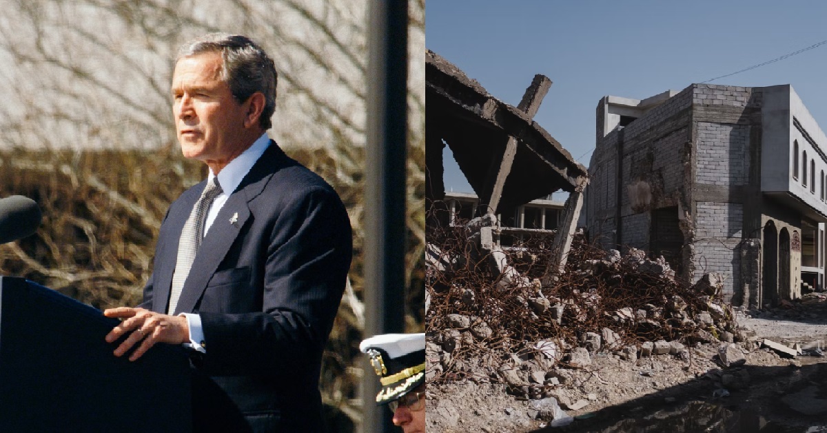 MAN ARRESTED FOR PLOTTING TO KILL EX-US PRESIDENT GEORGE BUSH