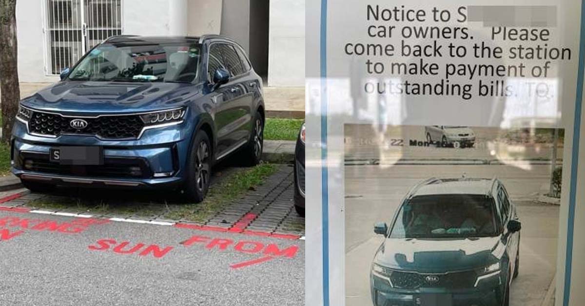 SG CAR NEVER PAY PETROL IN JB, LOCALS TRACK THE VEHICLE IN SG