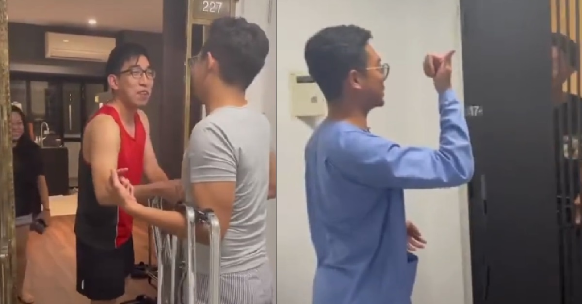 FAMILY NOT ENOUGH CHAIRS FOR HARI RAYA GATHERING, NEIGHBOURS TO THE RESCUE