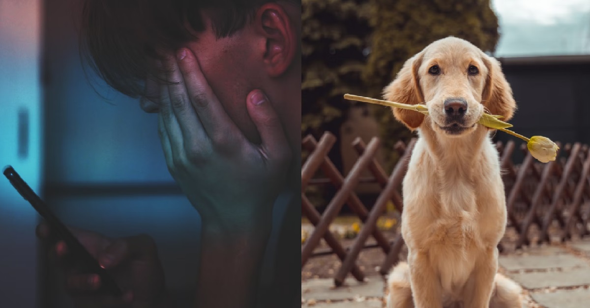 GUY KICKED GF OUT OF HOME BECAUSE SHE DISRESPECTED HIS DEAD DOG