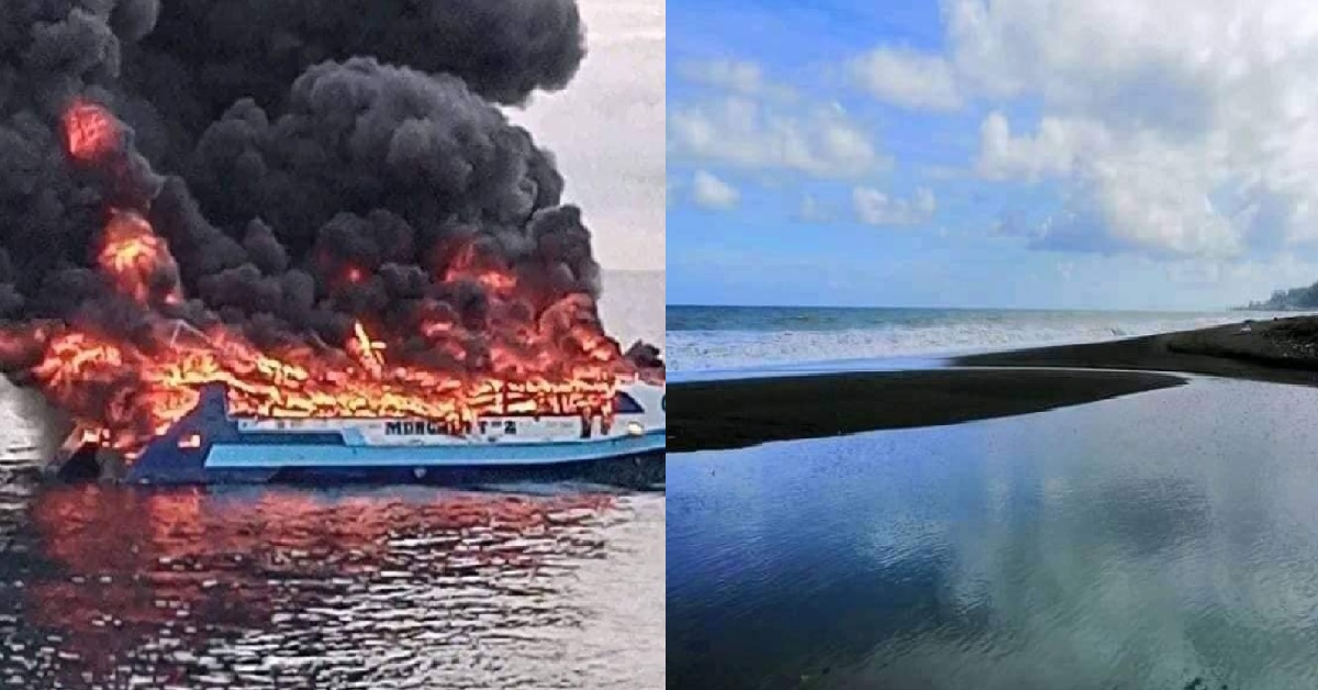 7 KILLED AFTER FIRE BROKE OUT ON FERRY, PEOPLE JUMPED OVERBOARD