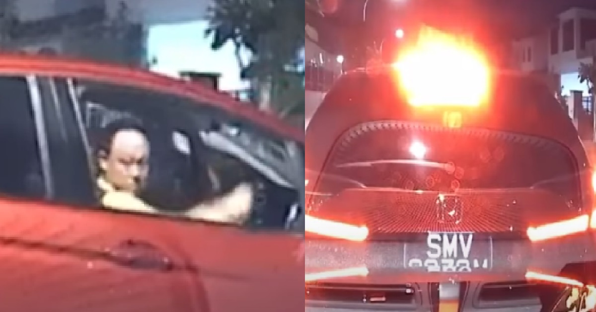 DRIVER HITS PARKED CAR, THEN DRIVES AWAY LIKE NOTHING HAPPENED