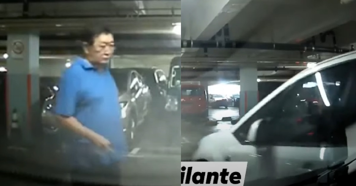 HIT & RUN DRIVER HITS CAR WHEN LEAVING PARKING LOT, DRIVES AWAY