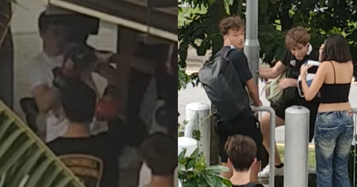 INTERNATIONAL FRENCH SCHOOL INVESTIGATING VOID DECK SPARRING INCIDENT