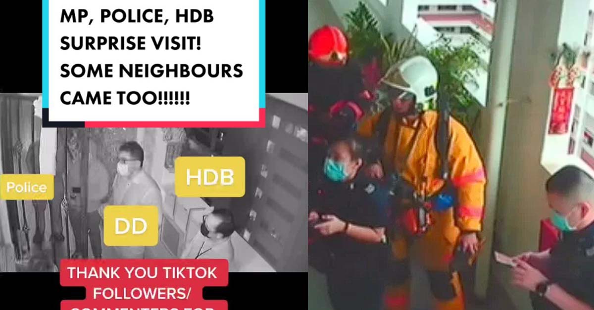 HOUGANG NEIGHBOUR FROM HELL MAKES NOISE IN THE MIDDLE OF NIGHT