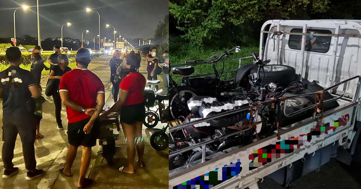 LTA SEIZED 4 PMDS AT YISHUN DAMN, “GROUPS HAVE BEEN KNOWN TO RACE”