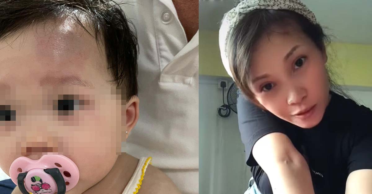 MAID HANDLED BABY ROUGHLY WITH BIG BRUISE AND STEALS FROM FAMILY