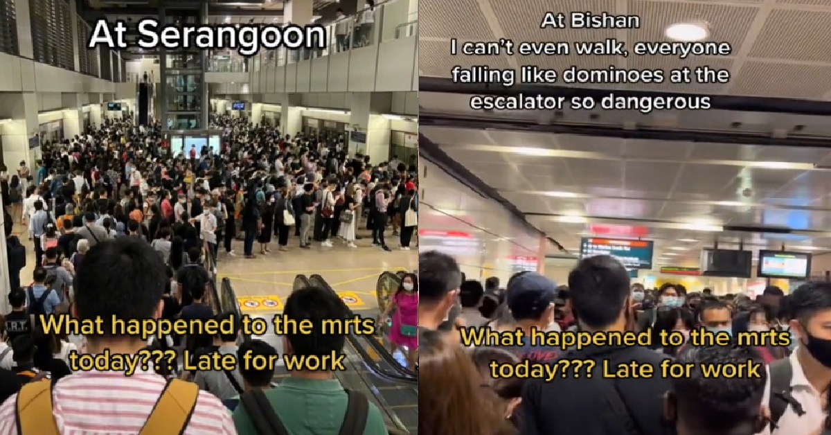 SMRT APOLOGISES FOR TRAIN FAULT – SORRY FOR AFFECTING YOUR JOURNEYS