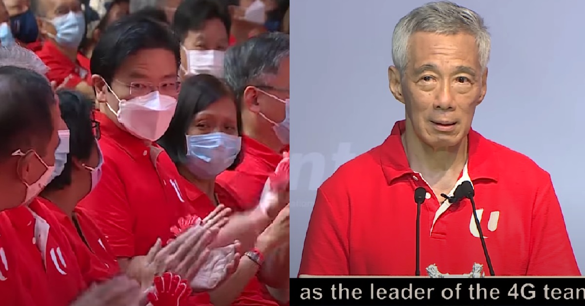 PM LEE – GIVE LAWRENCE WONG YOUR FULLEST SUPPORT TO LEAD S’PORE