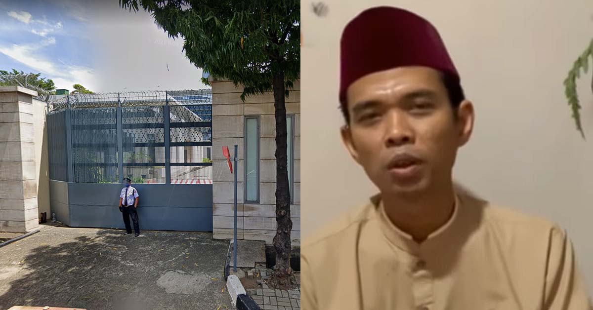 PROTEST AT SG EMBASSY IN JAKARTA, AFTER PREACHER DENIED ENTRY