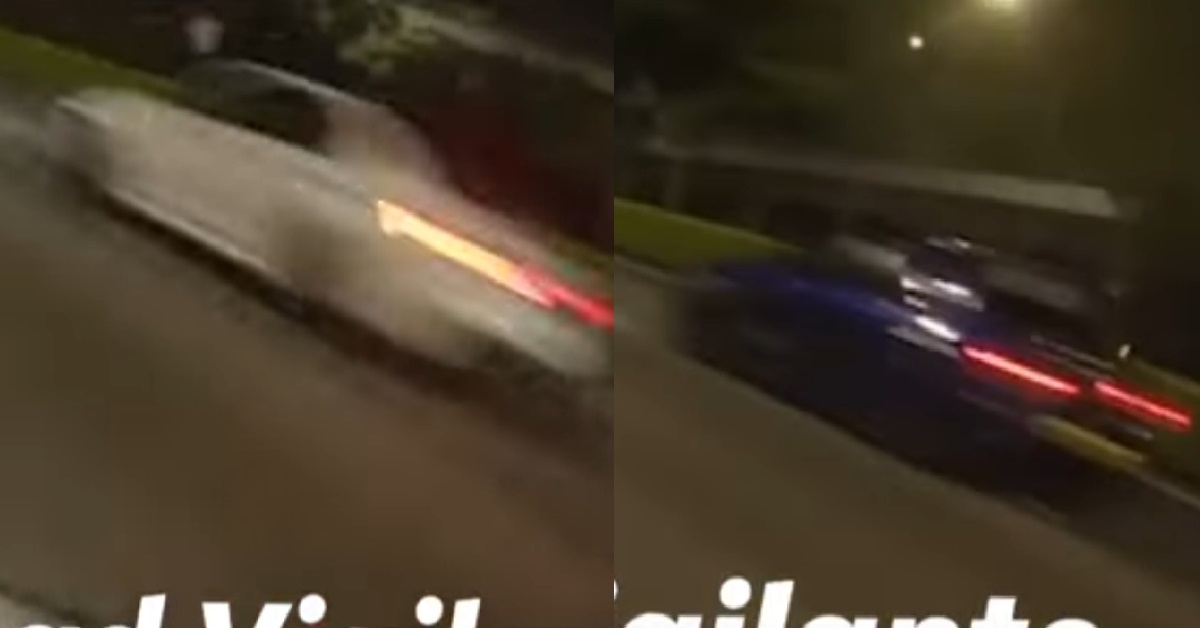 RACERS SPEEDING ALONG TPE, ZIPPING DANGEROUSLY THROUGH TRAFFIC