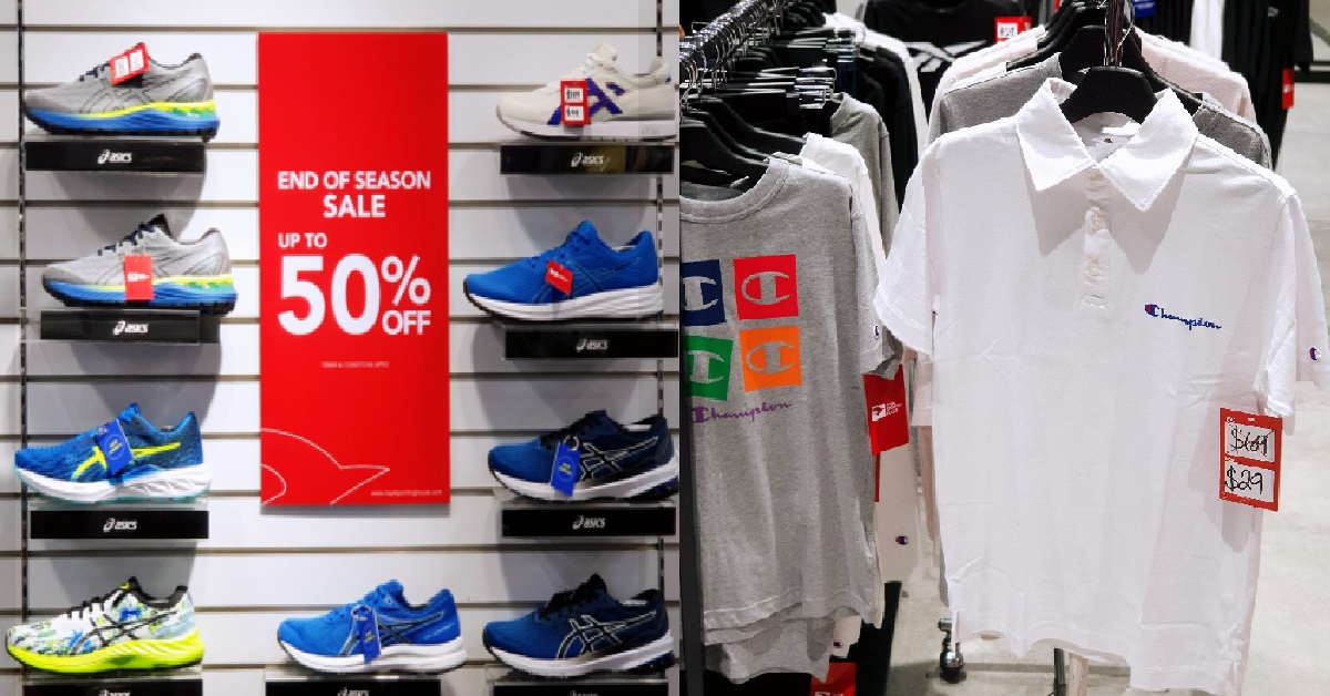 ROYAL SPORTING HOUSE HAVING SALE, UP TO 50% OFF ON SHOES, APPAREL ETC