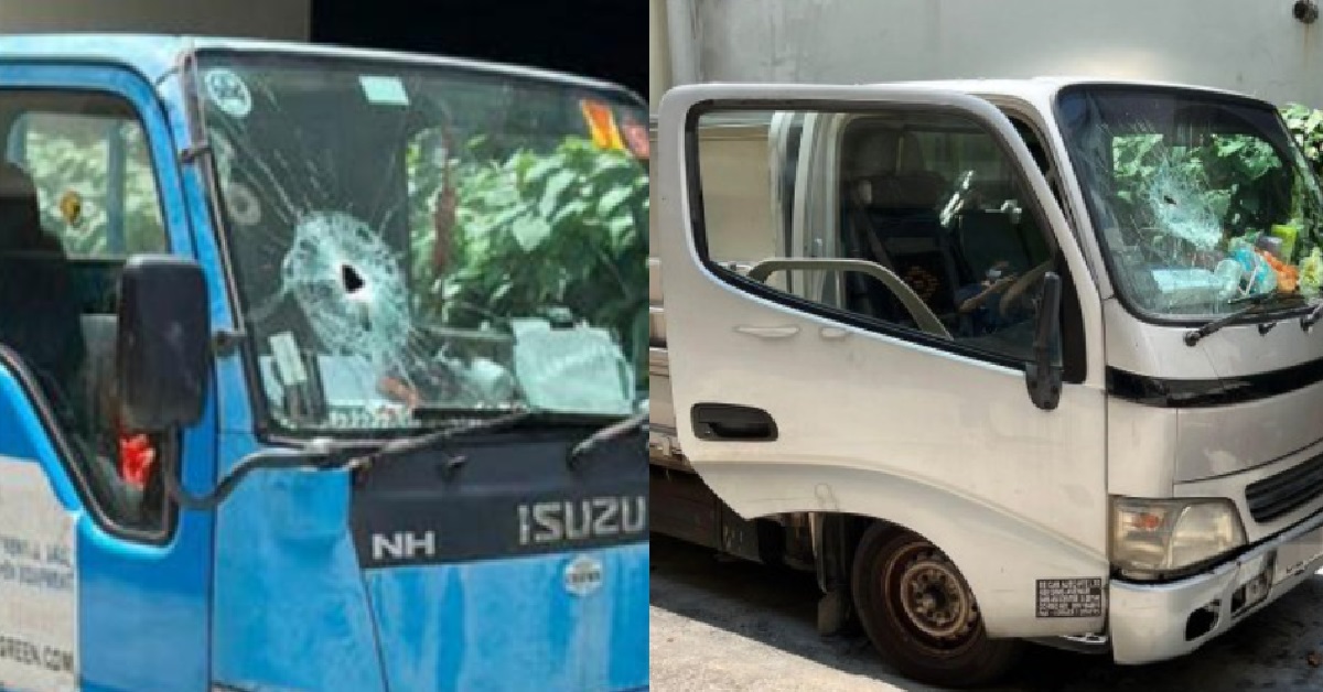 MAN USED STICK TO SMASH 4 VEHICLES TO STEAL CASHCARD, HAND LEFT BLOODIED