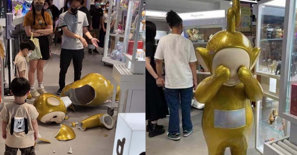 HK PARENTS PAID HK$52,800 AFTER CHILD ACCIDENTALLY BREAKS TELETUBBIES DOLL