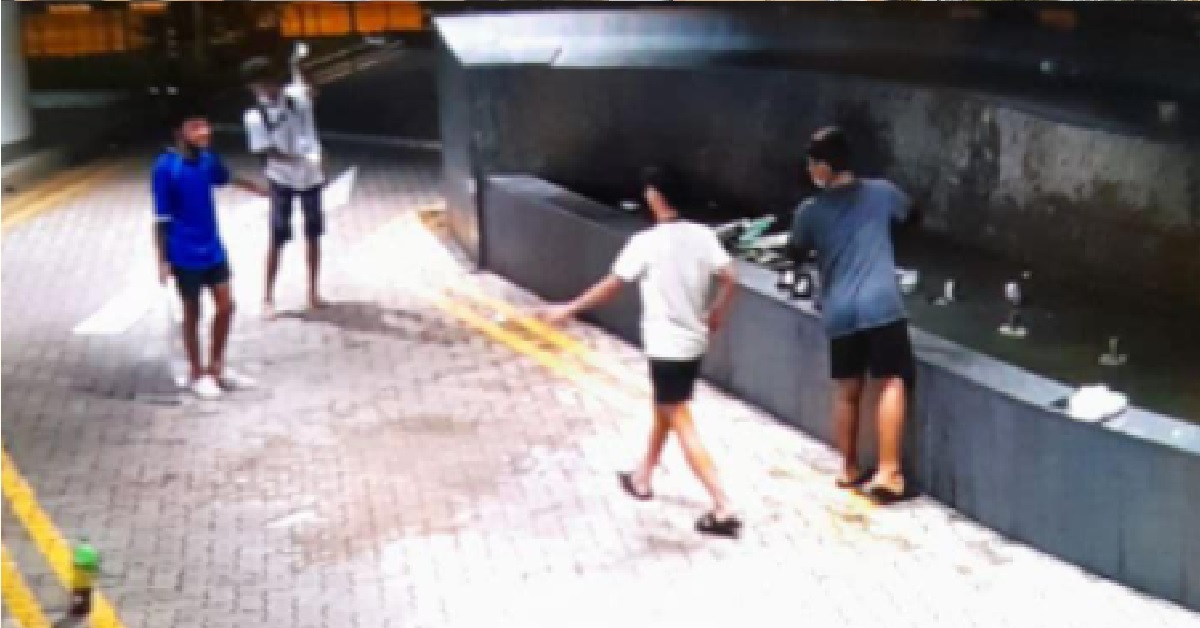 YPS ALLEGEDLY BEAT UP DELIVERY RIDER @ BUANGKOK CRESCENT