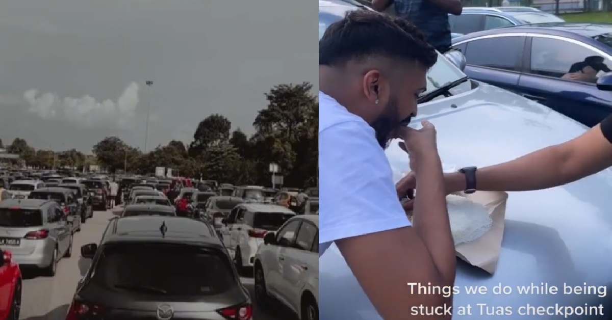 S’PORE MAN SPENT 7 LONG HOURS JUST TO DRIVE BACK TO S’PORE FROM JOHOR