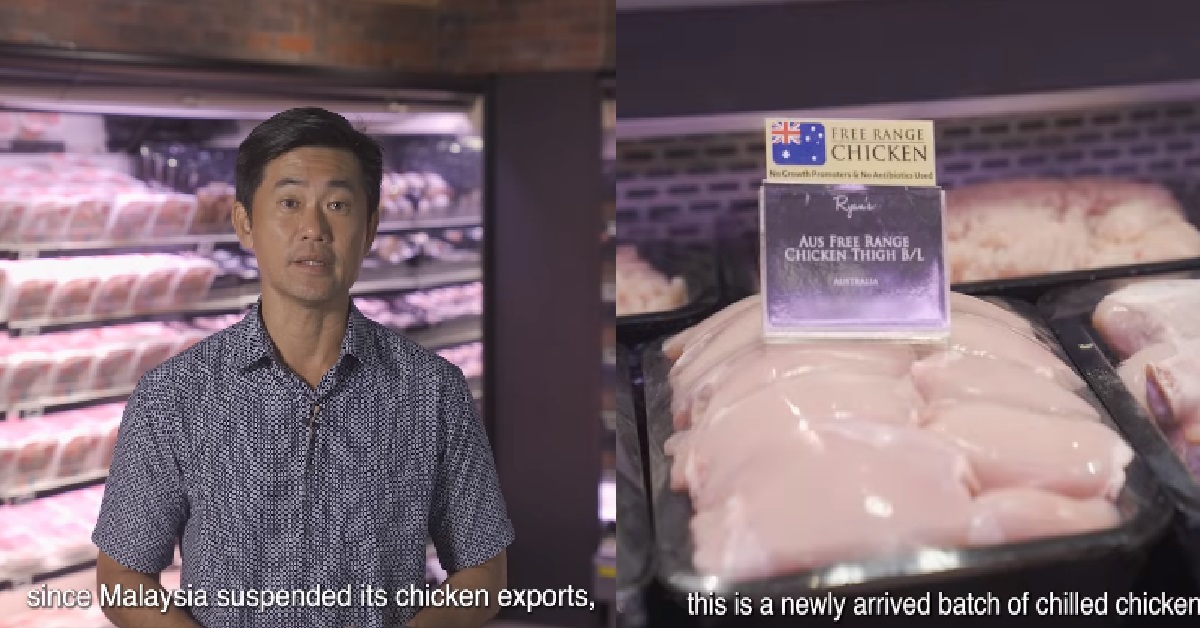S’PORE IMPORTING CHICKEN FROM BRAZIL, U.S, AUSTRALIA – M’SIA BAN NO PROBLEM