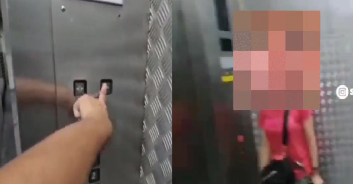 “LIFT ENTHUSIAST” FILMS WOMAN IN HIS “LIFT VIDEO”, NOT HAPPY WHEN ASKED TO DELETE