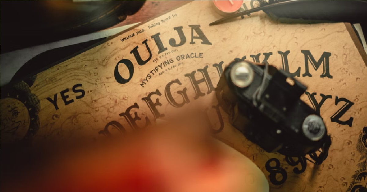 COUPLE PLAYS WITH OUIJA BOARD ALONE, THEN HEARS KNOCKS & FOOTSTEPS