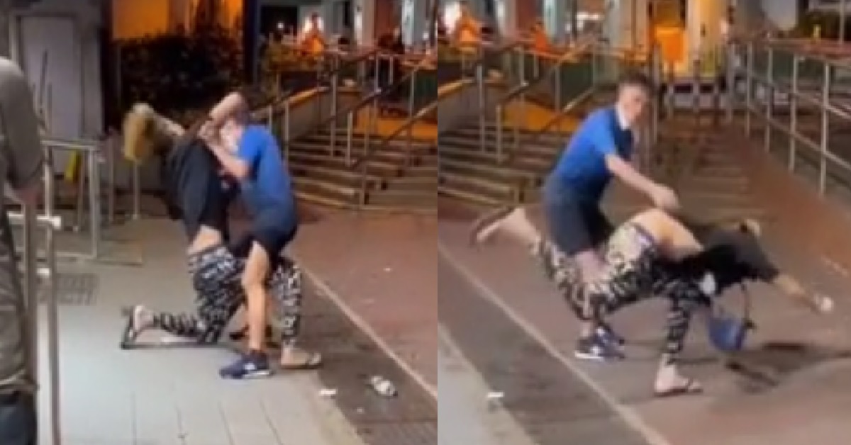 AH BENG VS UNCLE EPIC FIGHT – THROW PUNCHES & KEEP MISSING