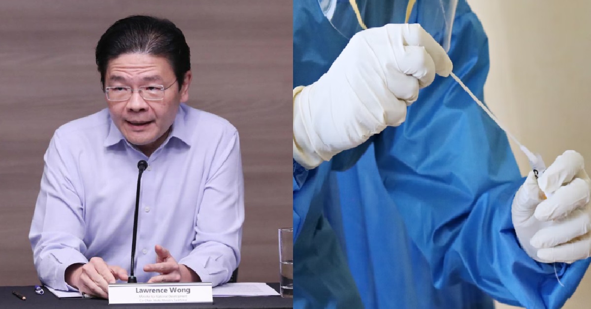 LAWRENCE WONG – NO NEED TO TIGHTEN COVID MEASURES, BUT CAN’T RULE IT OUT
