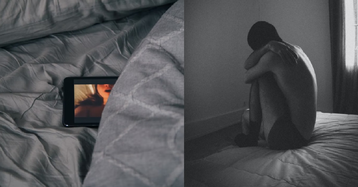 GUY HOPELESSLY ADDICTED TO AV MOVIES, PCC TWICE A DAY & CAN’T STOP