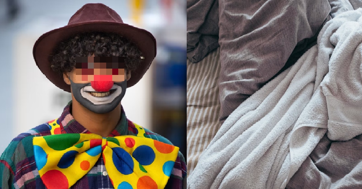 MAN’S WIFE CHEATED ON HIM WITH CLOWN THEY HIRED FOR SON’S B’DAY