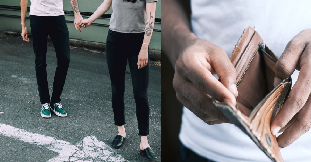 GIRL WANTS TO BREAK UP BECAUSE HER & BF NO MONEY, LESS THAN 1K SAVINGS