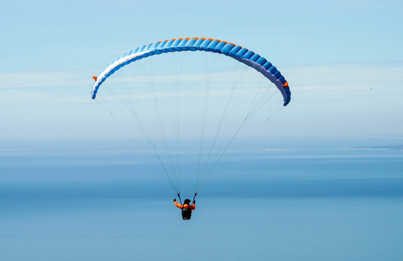 MAN TOOK PLANE FOR FIRST TIME, ASKED IF HE NEEDS TO BRING A PARACHUTE