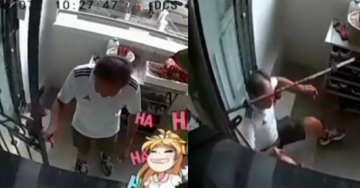 UNCLE ALLEGEDLY SLAMS GATE EVERY MORNING, WAKES UP NEIGHBOURS