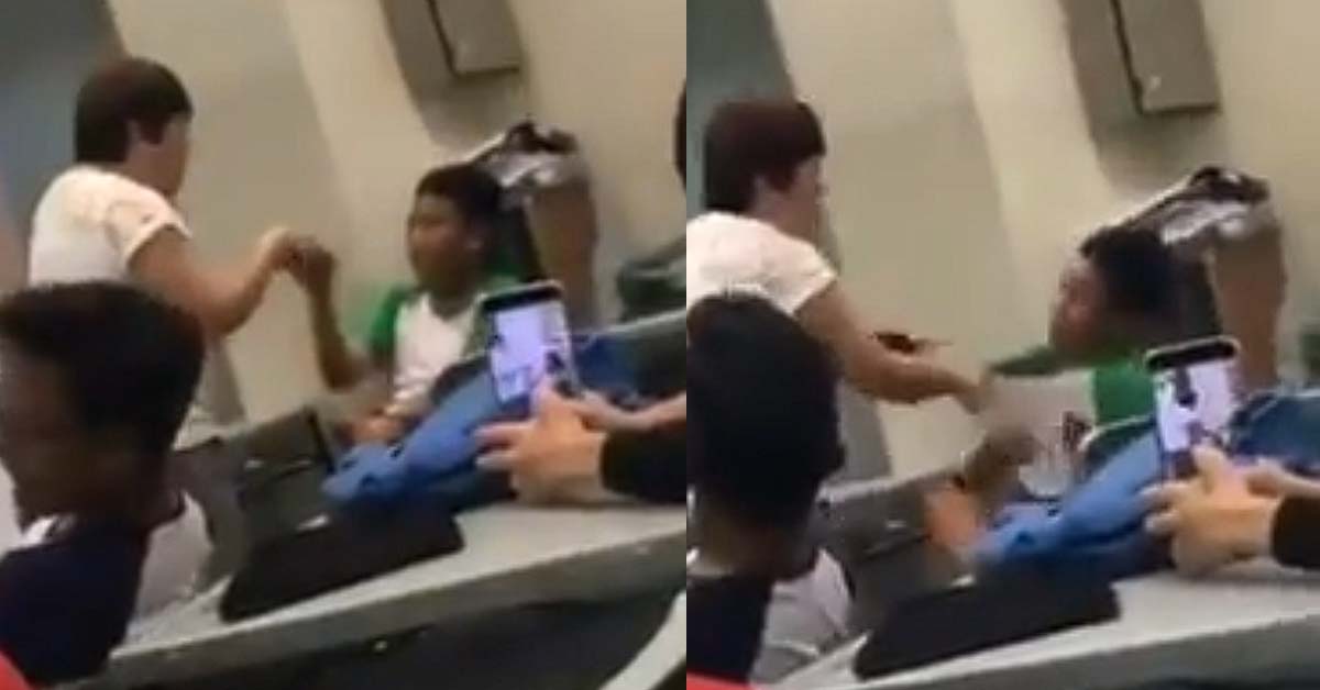 OLD FOOTAGE OF WHITLEY SEC SCHOOL TEACHER PULLING STUDENT’S SHIRT RESURFACED