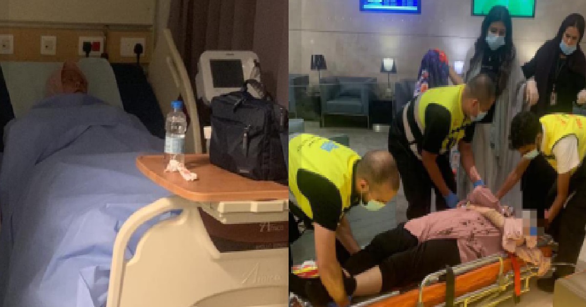 S’PORE WOMAN WITH CANCER & IN CRITICAL CONDITION, STUCK IN SAUDI ARABIA