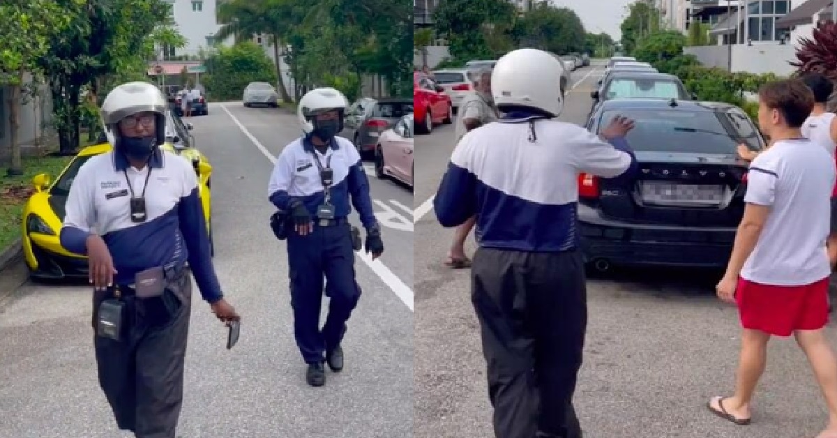 CARS PARKED OUTSIDE LANDED HOMES KENA SAMAN, OWNERS NOT HAPPY