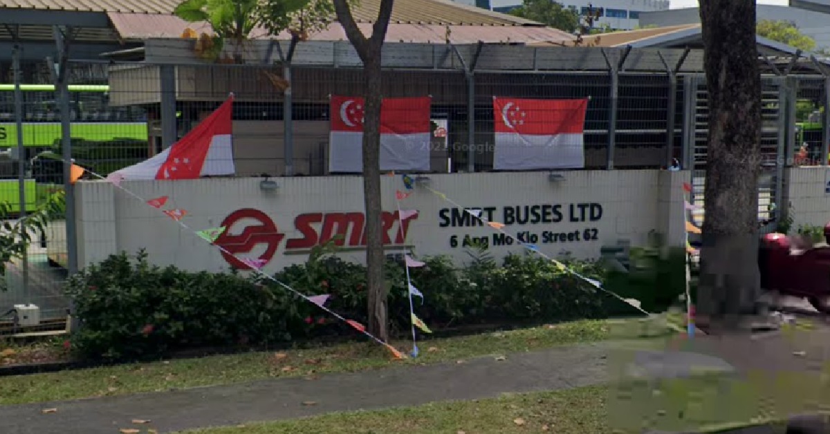 MAN KILLED WHILE REPAIRING BUS AT SMRT DEPOT, USED UNAPPROVED JACKS TO LIFT BUS