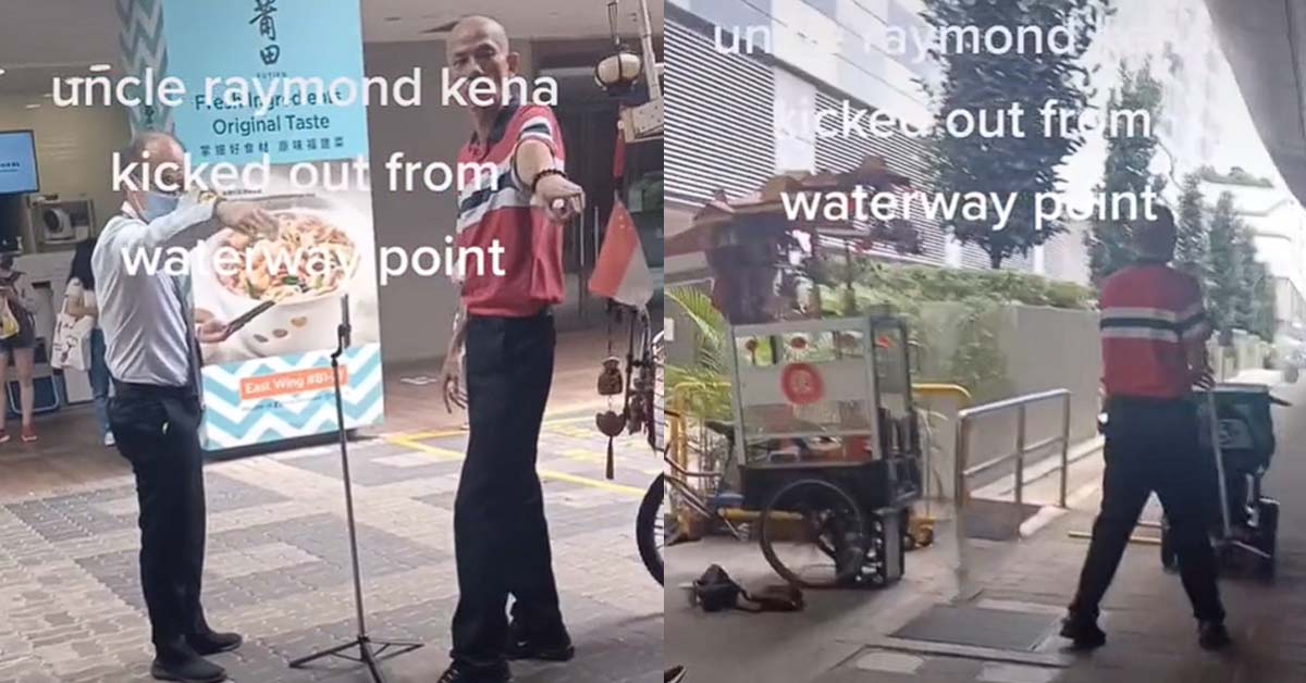 UNCLE RAYMOND TOLD TO STOP DANCING AT THE WATERWAY POINT