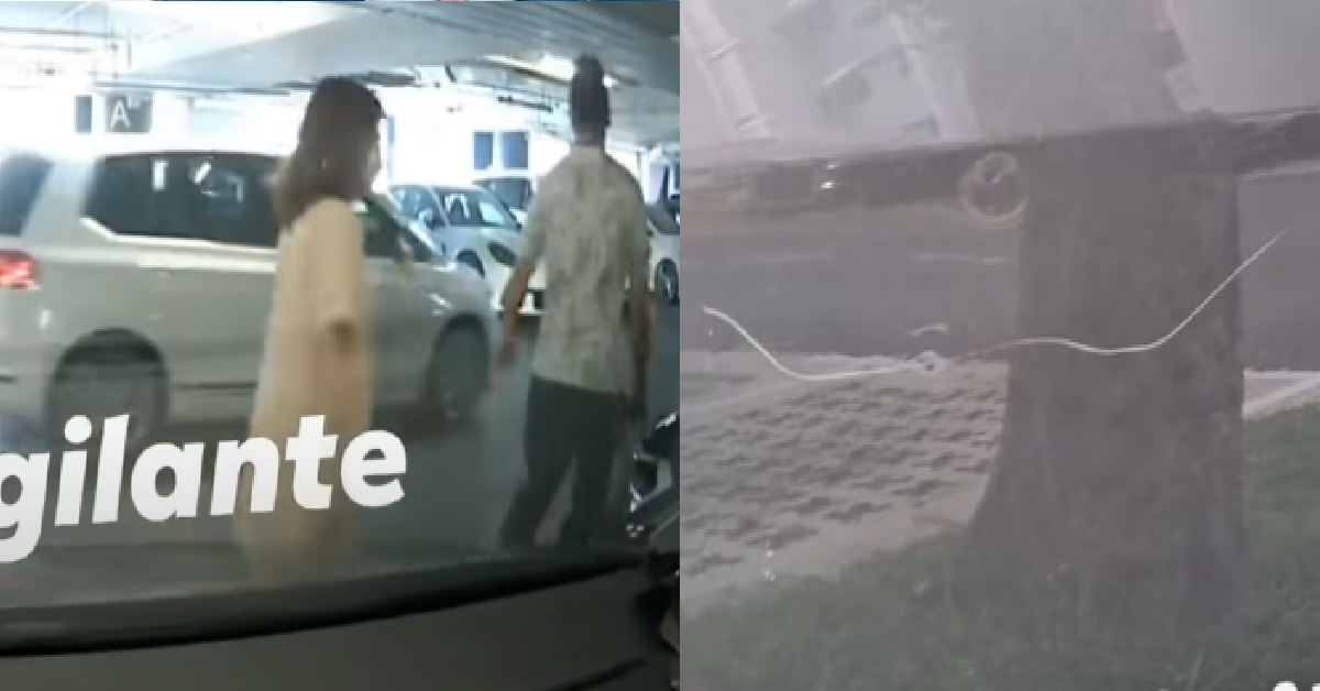 CAR ALLEGEDLY VANDALISED BY COUPLE OVER PARKING DISPUTE @ PLQ