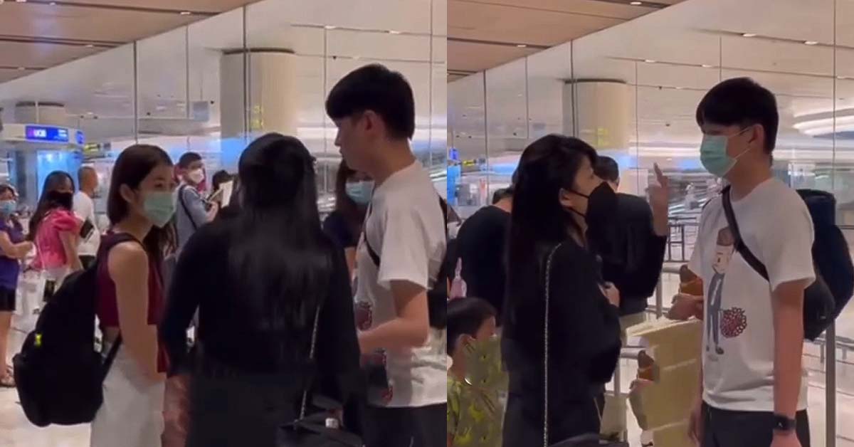 HUSBAND CAUGHT CHEATING AT CHANGI AIRPORT AFTER MIA FOR 6 MONTHS