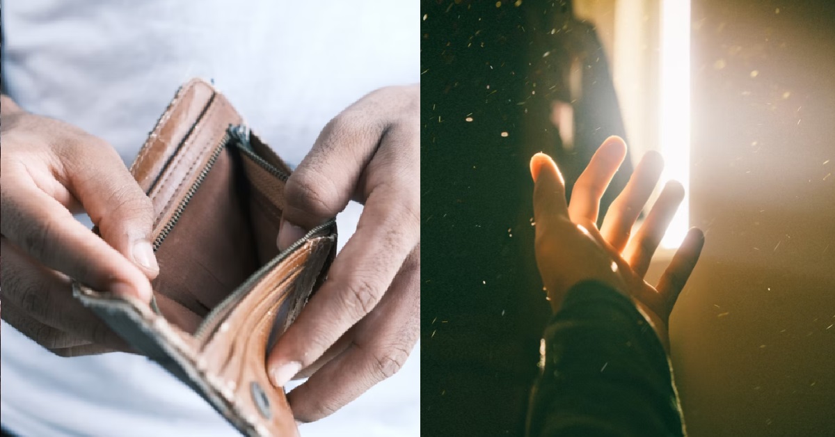 MAN SICK OF BEING POOR – “MOST OF US ARE ONLY A FEW WEEKS AWAY FROM POVERTY”