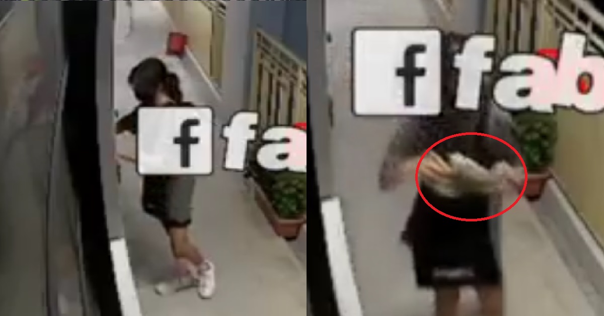 WOMAN “BLOCK SHOPPING”, STEALING SHOES FROM UNIT OF YISHUN HDB